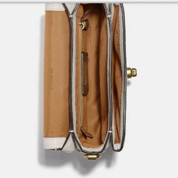 Coach Polished Pebbled Leather Cassie Crossbody 19